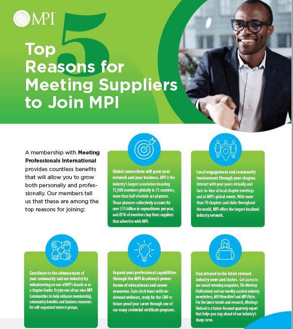Five Reasons Suppliers
