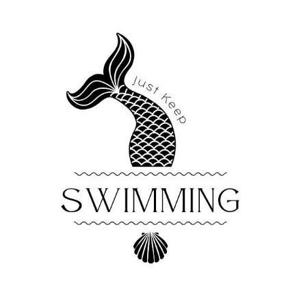 Just Keep Swimming Logo